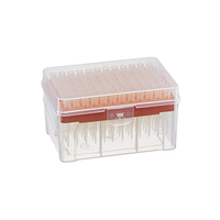 Embouts de pipette universels stériles en boîte, embouts de micropipette jetables non pyrogènes pour la manipulation de liquides en laboratoire