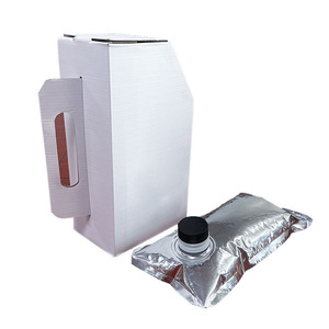 ถุงผ้าพลาสติกอลูมิเนียมแบบใช้แล้วทิ้งสำหรับใส่ไวน์และกาแฟ1L-10L แบบใช้แล้วทิ้งพิมพ์โลโก้ได้ตามต้องการ - Product Image 2