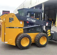 Nouveau chinois XC740K Mini Skid Steer Loader Entretien urbain avec des prix compétitifs
