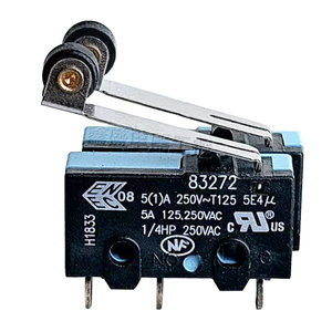 ไมโครสวิตช์ Crouzet รุ่น 83272 แบบ 3 ขา SPDT 250VAC พร้อมคันโยกแบบลูกกลิ้ง - Product Image 2