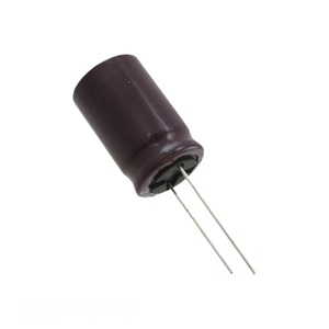 Distributeur agréé - Condensateur radial CAP ALUM 47UF 20% 350V TH UCA2V470MHD à montage traversant 47 uF - Product Image 1