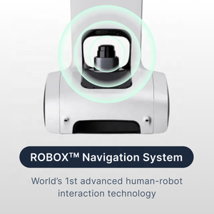 Autonomous Mobile <strong>Robot</strong> Advertising <strong>Robot</strong> 13.3" Touchscreen Display Auto Charge Facial Recognition for Supermarket Retail Store - Product Image 3
