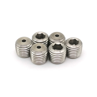 Vis en titane en acier inoxydable m2 m4 m6 m14 1/4-20 3/8-16 1/4-20 vis sans tête hexagonale à six pans creux