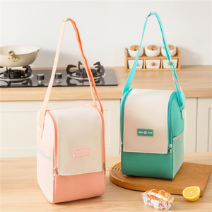 Bolsa Térmica para Almuerzo Tasty Food, Azul Marino, con Abertura Grande, para Viajes, Trabajo y Escuela - Product Image 2