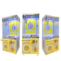 Máquina de grúa de arcade grande para exteriores, con premios de juguetes de peluche metálicos, equipo para parques de atracciones y negocios, compatible con inglés