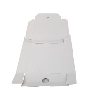 Boîte à pizza carrée en carton ondulé personnalisée avec impression offset, matériau de qualité alimentaire, jetable, fabriquée en Chine, commandes personnalisées acceptées