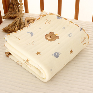 Vente Flash : <span class=keywords><strong>Couverture</strong></span> pour Bébé, Type Épais, en Coton Pur, Serviette Chaude pour Nouveau-né, <span class=keywords><strong>Couverture</strong></span> en Mousseline pour Bébé - Product Image 4