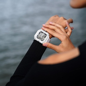 Caja de Regalo de Lujo para Reloj Mecánico Xiaomi Youpin CIGA, Caja de Cerámica, Correa de Silicona, Reloj 3ATM para Mujer - Product Image 3