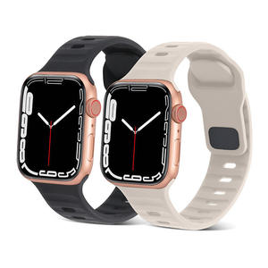 สายนาฬิกาซิลิโคนขายส่งจากโรงงานสำหรับ Apple Watch S11 10 42 มม. 46 มม. Ultra 49 มม. SE 44 มม. สายนาฬิกาแบบสปอร์ต - Product Image 2