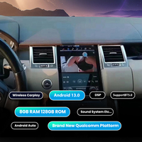 10,4 pulgadas Android13 REPRODUCTOR DE DVD estéreo Multimedia pantalla táctil navegación GPS Radio de coche para Land Rover Range Rover Sport 2010-2013