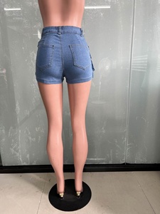 Pronta Consegna 2026 Nuovi Arrivi S-2XL Minigonne <span class=keywords><strong>in</strong></span> Denim Casual da Donna Shorts Sexy - Product Image 6
