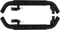Marchepieds latéraux de style Fire & Ice édition noire OEM pour Land Rover Defender 90 1990-2016 LR008379B