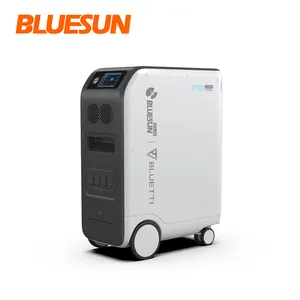 Bluesun güneş 5000W taşınabilir kapalı ızgara 10KW güç istasyonları Wifi iletişim ev sistemi kiti