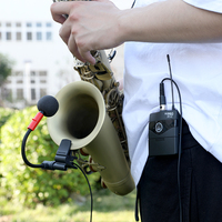 Austria AKG Import Clarinet Saxophone Trumpet Instrument Wireless Microphone for Musical Performance