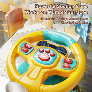 Individuell anpassbares Lernspielzeug: Simulationslenkrad für Babys mit Sound – Montessori-Spielgerät - Product Image 6