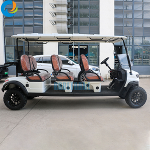 Robetaa 6 Passenger Golf Car Brand New 4 Wheel Club Car Golf Cart for Sale Smooth Shock Absorption Professional Custom Suspensio - Product Image 6