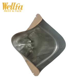 Bolsa De Papel <span class=keywords><strong>Kraft</strong></span> Biodegradable con estampado personalizado, embalaje ecológico para ventana, con cremallera, <span class=keywords><strong>Doypack</strong></span> - Product Image 5