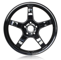 Jantes Roc Custom Forgées 57CR 5 branches JDM Noir brillant 18 19 pouces pour Toyota GR Supra