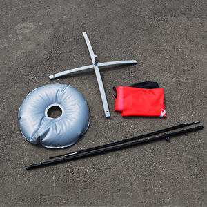 الاعلام الترويجية المصنوعة من المصنع الاعلامات الخارجية الاعلانية المطبوعة الرقمية مع حامل للطياح - Product Image 5