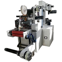 Machine de découpe d'étiquettes entièrement automatique, découpeuse de feuilles autocollantes, à vitesse moyenne, découpe automatique