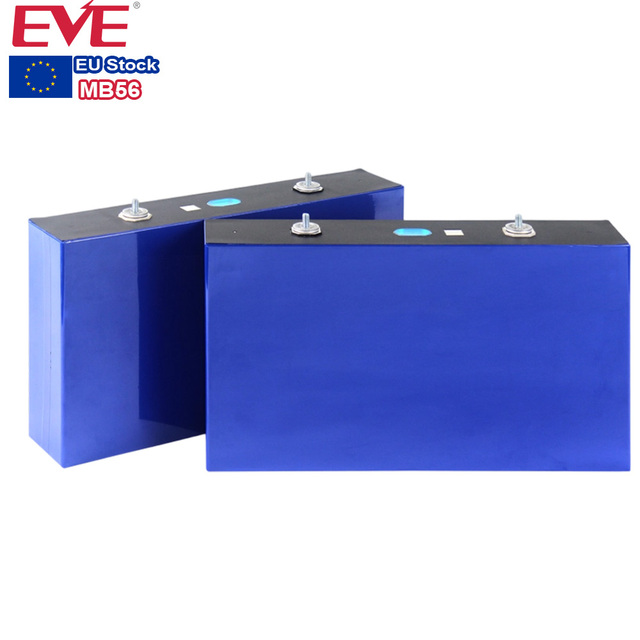 EU Ukraine Stock Free Ship EVE MB56 LF628 628AH 680AH Lifepo4 Cells High Capacity for 30kwh ESS Original Code Fast Delivery