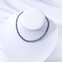 Pierres précieuses naturelles, cristal de quartz, tourmaline, agate, perle naturelle, aigue-marine, bijoux pour hommes et femmes, accessoires, perles, collier