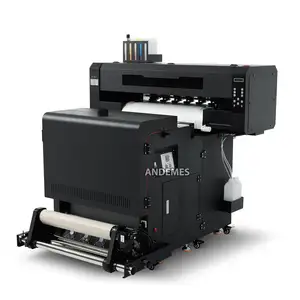 High speed dtf all-in-one printer 60cm clothes dtf inkjet printer I3200 pet film dtf printer a1