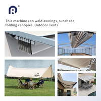 Soudeuse à air chaud pour bâches PVC et banderoles, machine à assembler les tissus, machine à sceller les textiles imperméables, nouvelle certification CE, marque Ridong