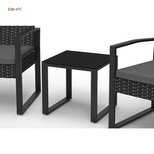 BHR <strong>2</strong> <strong>Seater</strong> Balcony Furniture <strong>Rattan</strong> <strong>Bistro</strong> <strong>Set</strong> Garden Backyard Outdoor Chat Patio Furniture <strong>Bistro</strong> <strong>Set</strong> - Product Image 5