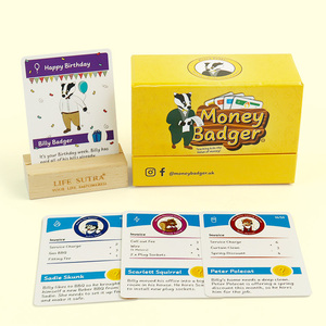 Boîte personnalisée <span class=keywords><strong>avec</strong></span> couvercle et base pour cartes de jeu, provenant d'un fabricant en gros de jeux de cartes personnalisés - Product Image 3