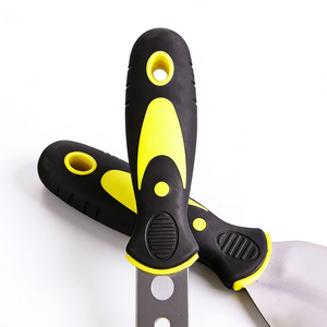 Dual-Color Handle Stainless Steel <b>Putty</b> Knife Thickened Blade 1-6 Inch Scraper Cleaning Tool for Wall Repair & <b>Putty</b> Removal - Product Image 6
