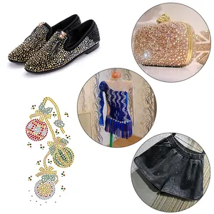 卸売 クリスタル フラットバック ラインストーン (ホットフィックスなし) ガラス製 ダイヤモンドストーン - Product Image 6