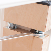 Barre de traction murale en bois pour la maison, équipement d'entraînement pour exercices à domicile