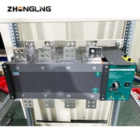 Commutateur de transfert automatique triphasé à double alimentation ATS, pièces de générateur SKT1-1000A, commutateur de transfert automatique Aisikai ATS