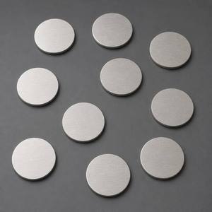 Disque rond en acier inoxydable, pièce de monnaie vierge, finition miroir argenté, pièce de monnaie en métal, forme découpée au laser sur mesure, usine OEM - Product Image 3