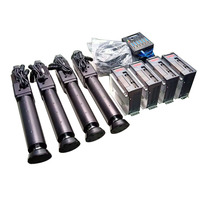 Simulateur de conduite automobile domestique TELA TMPF2-4DOF 4DOF pour Project Cars 2, avec 4 servomoteurs de 750W chacun et construction en aluminium