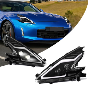 Faros Delanteros LED DRL Dinámicos 6000K con Señal de Giro Secuencial para 370Z 2008-2021 Fairlady Z Z34, Modificación y Mejora de Automóviles - Product Image 1