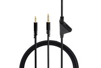 Câble de remplacement pour les casques de jeu Astro A40/A40TR/A10 avec contrôle du volume 2.0 M 6.5 pieds pour Xbox-One PC Ps4