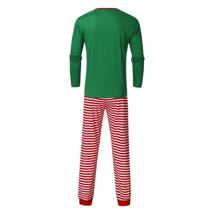 New <span class=keywords><strong>Cotton</strong></span> Família Natal Pijama Set Moda Impressão Pai Mãe Crianças Cão Família Combinando Roupas Roupas Família Sleepwear - Product Image 4