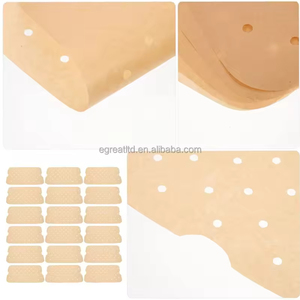 Factory Sales Fiberglass Cloth PTFE Air Fryer Disposable Paper <b>Liner</b> Non-stick Disposable <b>Liners</b> for Air Fryer Oil-proof Paper - Product Image 6