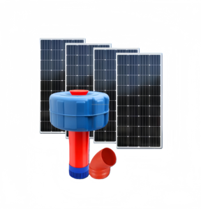 Aireador de Estanque para Peces con Energía Solar de 400-1200W, Bomba de Oxígeno Flotante, Riego, Drenaje, Aspersor, Motor de Alta Eficiencia - Product Image 1