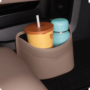 Autositz-Rückenlehnen- und Seitentür-Organizer Kratzfestes Leder YECAI Universelle Auto-Aufbewahrungstasche für Familienreisen-Essentials - Product Image 5