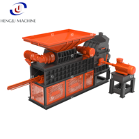 Mesin Penghancur Limbah Elektronik Twin Shaft untuk Hard Drive, Rendah Kebisingan, Bersertifikasi CE ISO, Harga Pabrik Langsung, Output Tinggi
