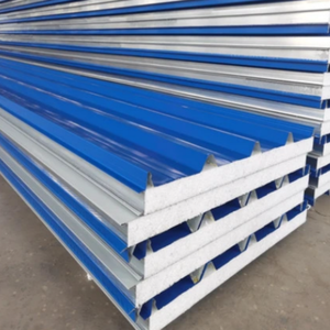 Trung Quốc nhà máy EPS mái <span class=keywords><strong>Sandwich</strong></span> <span class=keywords><strong>panel</strong></span> cách nhiệt chống cháy trang trí Bảng điều khiển - Product Image 1