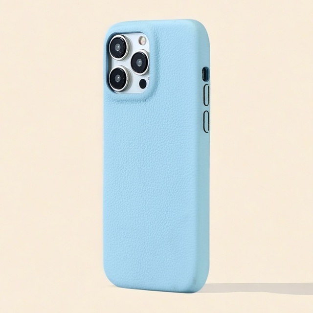 Long-lasting Gloss Durable Leather Case Litchi Texture Leather for iPhone 15 Pro Max 16 Plus New Arrival Phone Case for IPhone15