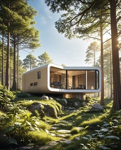Cabane de luxe extensible, moderne, portable, mobile, pour l'extérieur, hôtel-resort, petite maison - Product Image 3