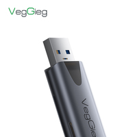 Venta caliente USB2.0 3,0 Tipo C Tipo-c SD Micro TF OTG Adaptador Lector de tarjetas de memoria USB Tipo-c/OTG Lector de tarjetas/escritor