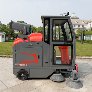 Tự Động Pin Điện 2050Mm Hot Bán Ngoài Trời Đi Xe Trên Đường Phố Điện Đường Chân Không Sàn Quét Công Nghiệp Lithium Quét - Product Image 4