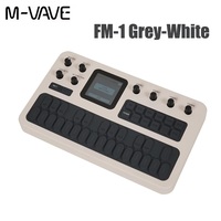 Pedale Effetti M-Vave FM-1 Portatile, Sintetizzatore BT, Batteria 12h, 6 Operatori, Altoparlante MIDI, 32 Algoritmi, 128 Preset, Altoparlante Integrato