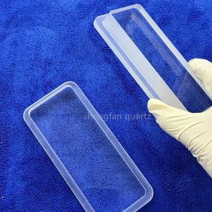 Fabricación CNC de alta precisión de sílice fundida pulida JGS2 placa cuadrada de cuarzo lente plana de cuarzo para una cámara - Product Image 6